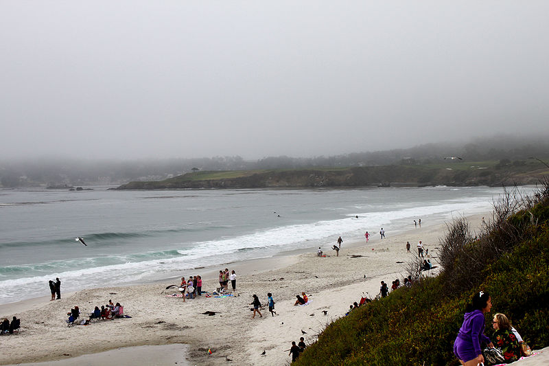 The beach at Carmel-by-the-Sea 26.07.2009