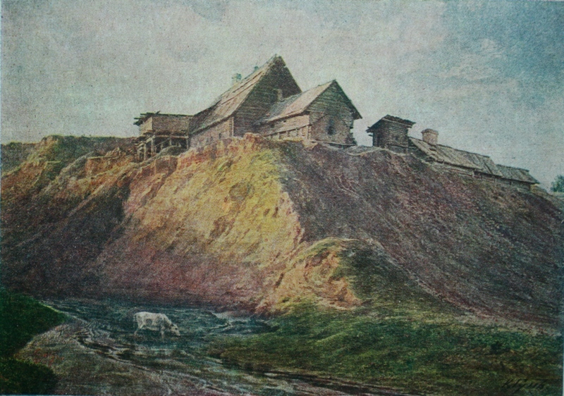 Карл Гун. Обрыв. 1872