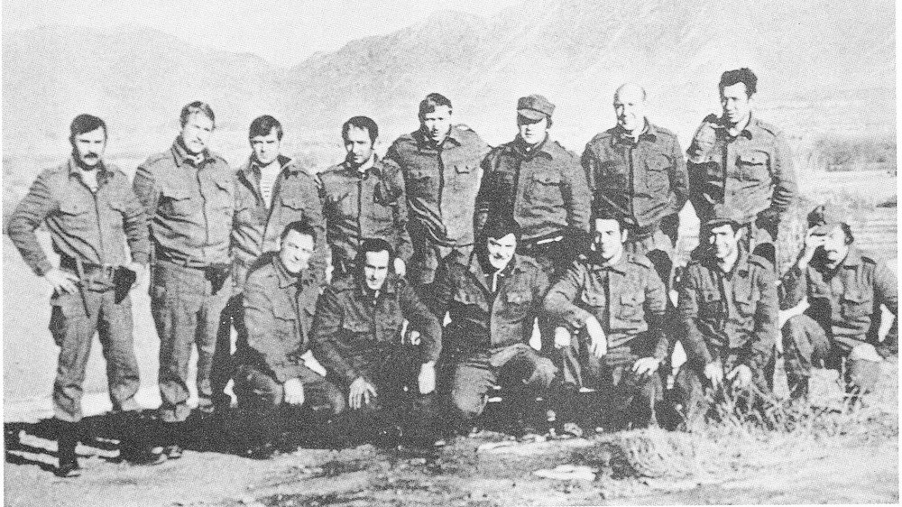 Группа «Альфа» перед штурмом дворца Амина, Афганистан 1979