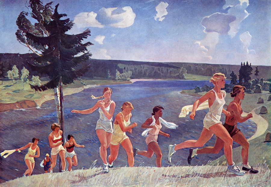 Александр Дейнека. Раздолье. 1944