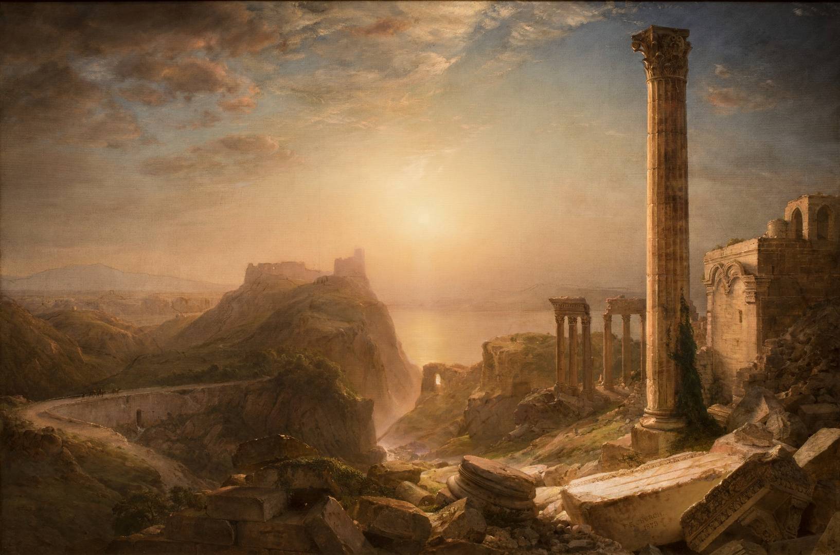 Frederic Edwin Church. Сирия у моря. 1873