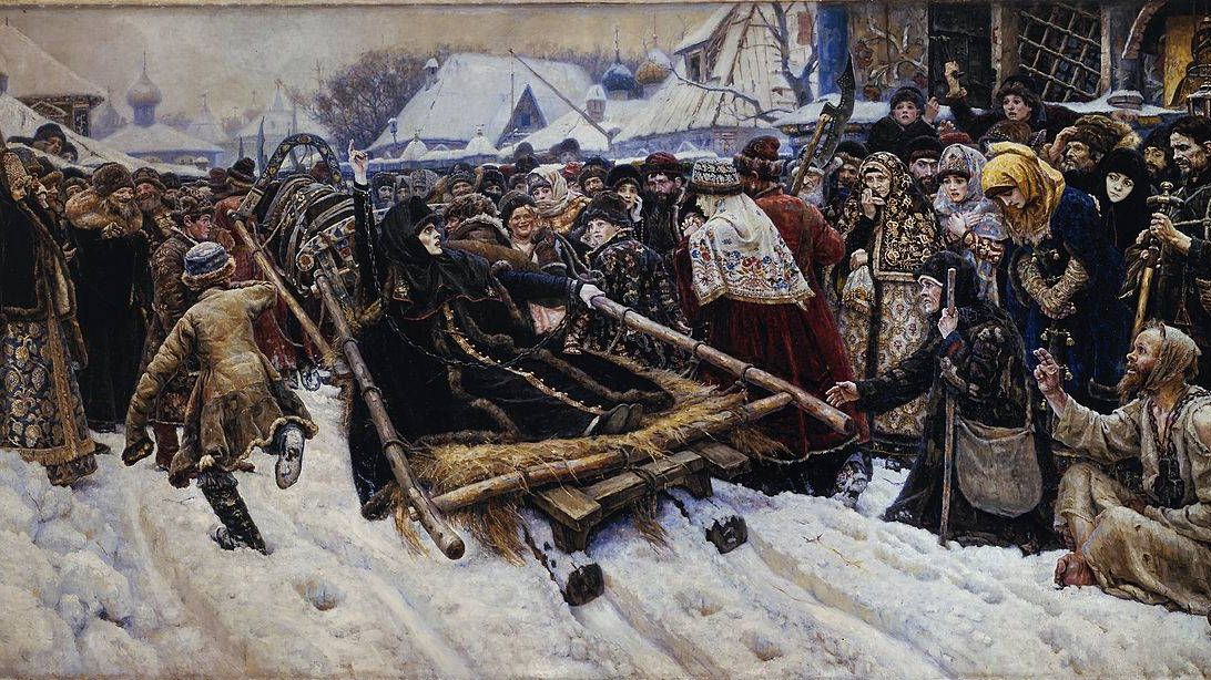 Василий Суриков. Боярыня Морозова. 1887