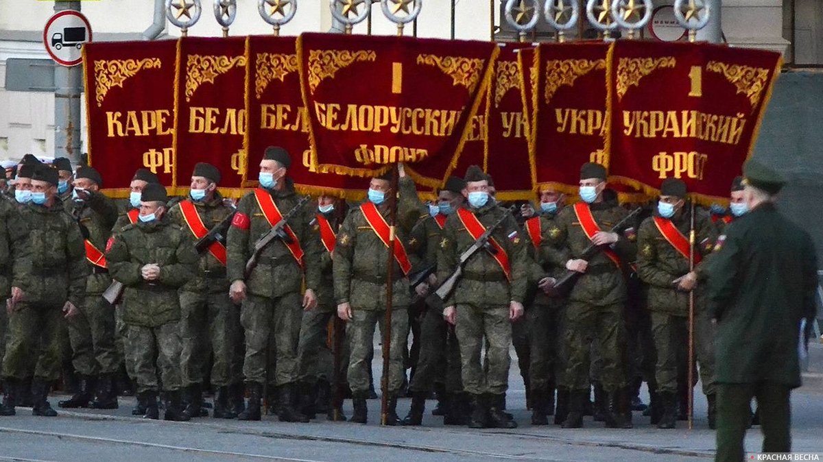 Репетиция парада Победы в Екатеринбурге, 14.06.2020