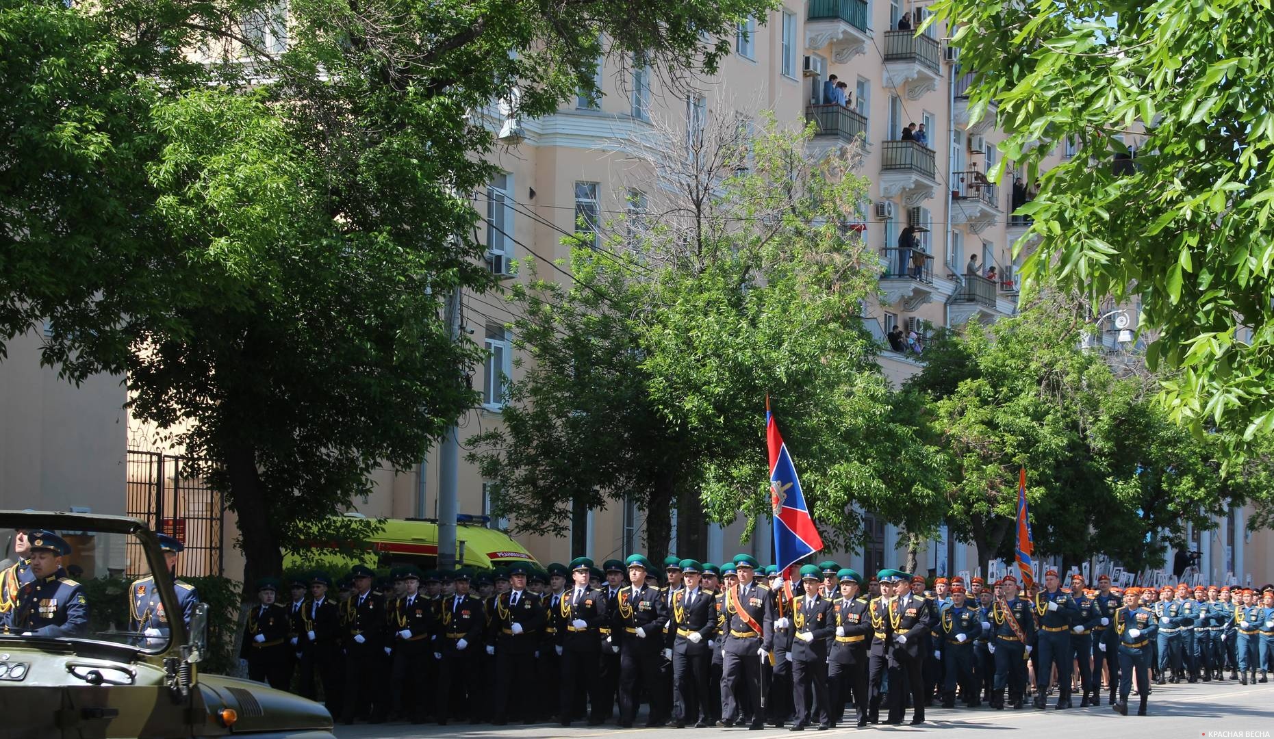 День Победы в Астрахани