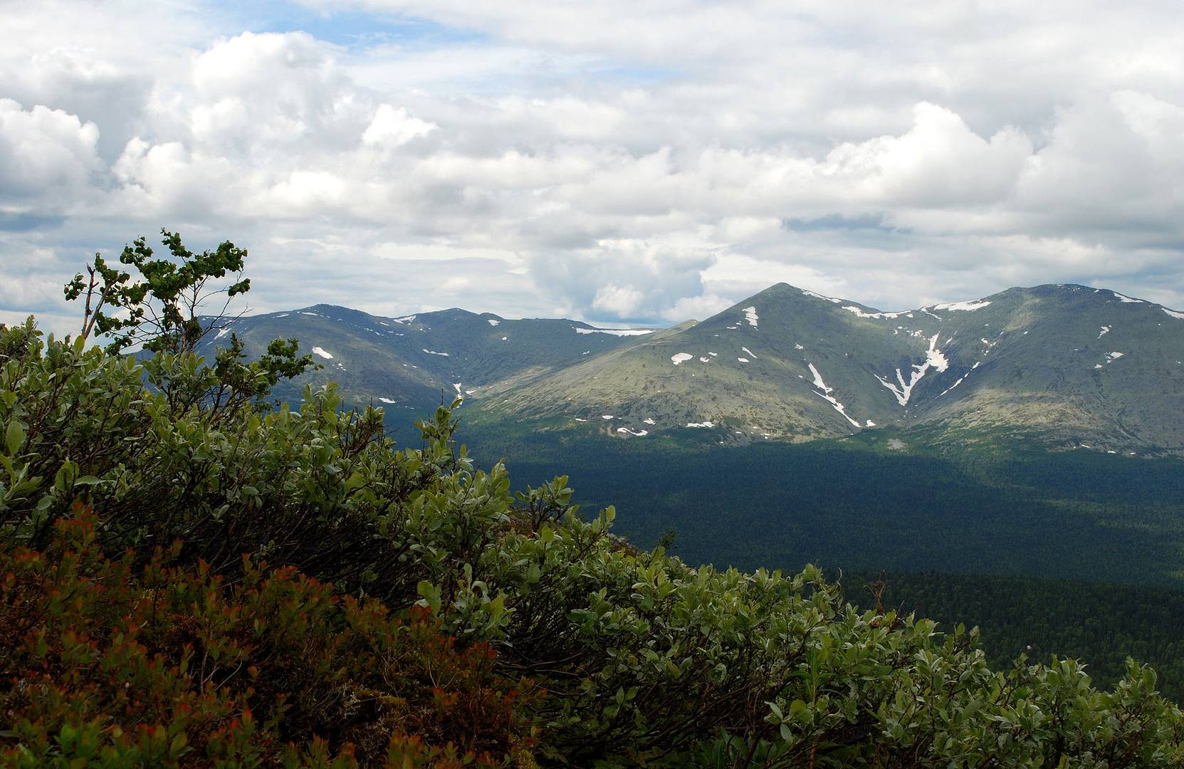 Хребет Тулым. Вишерский заповедник