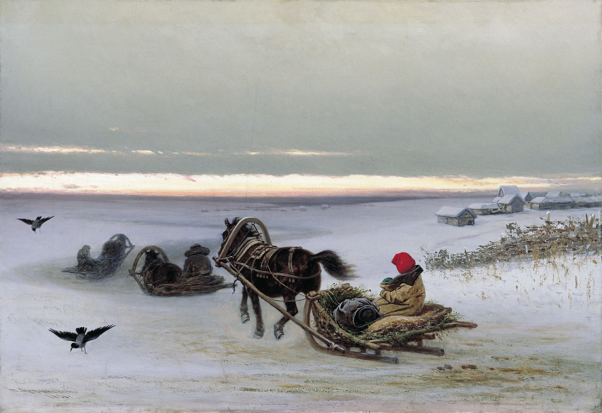 Грузинский Петр. Домой. 1881