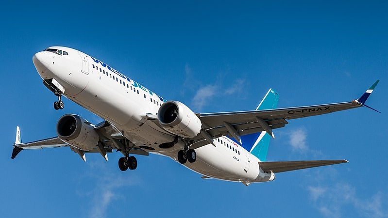 Самолет Boeing 737 MAX