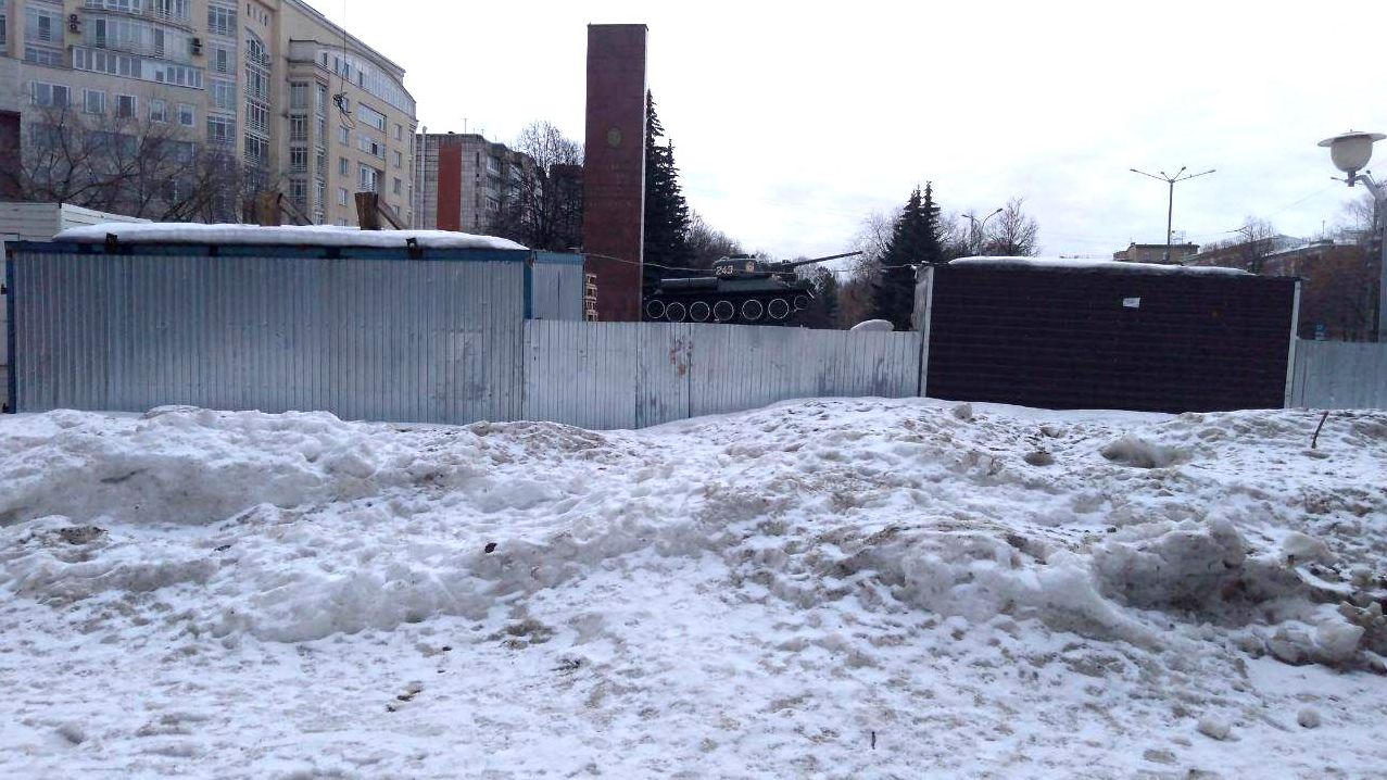 Памятник в честь Уральского добровольческого танкового корпуса