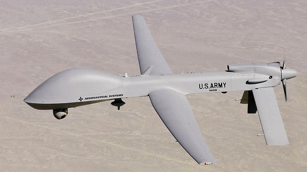 Ударный БПЛА MQ-1C Gray Eagle. США