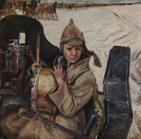 Амир Мазитов. Барабанщик. 1928