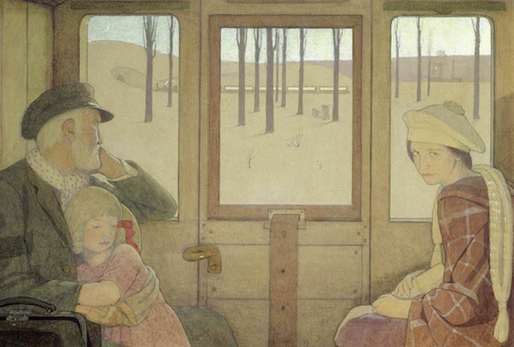 Фредерик Кейли Робинсон. Долгое путешествие. 1923