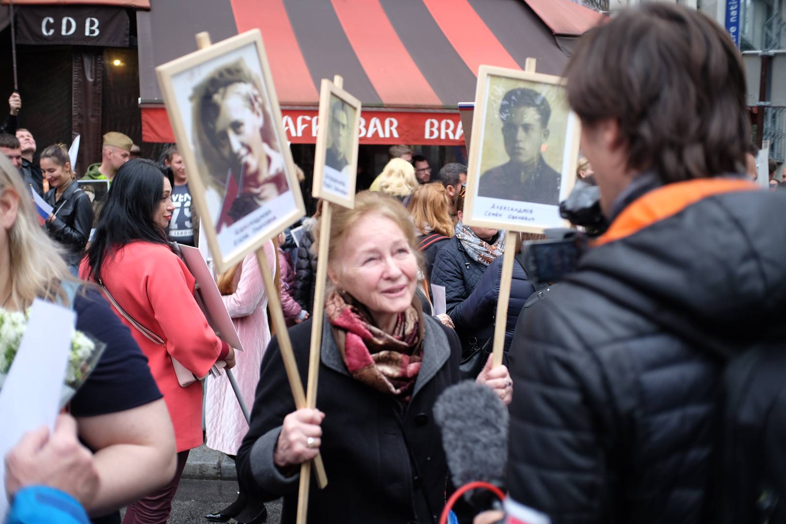 «Бессмертный полк» в Бордо