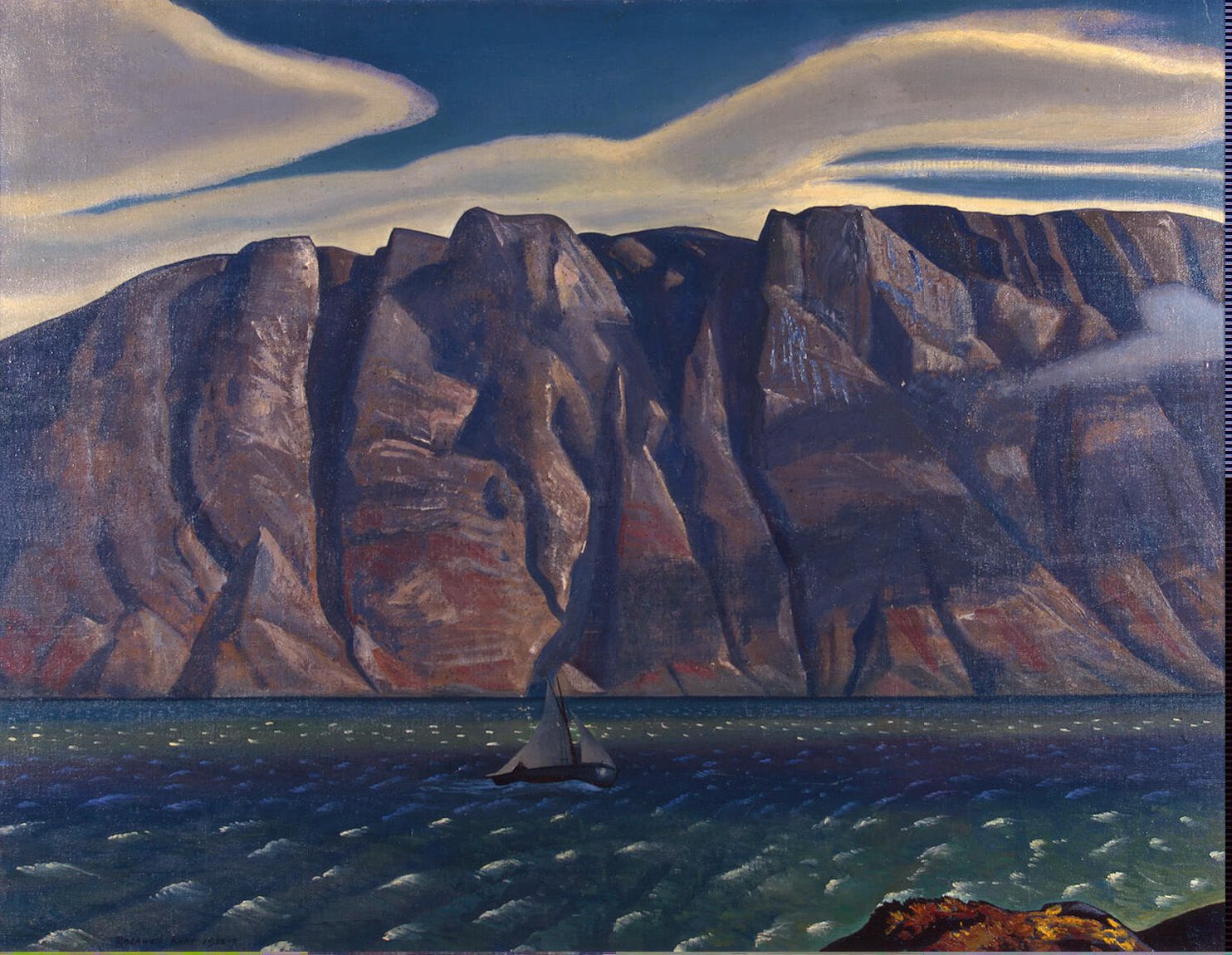Рокуэлл Кент. Шквал. Гренландия. 1937