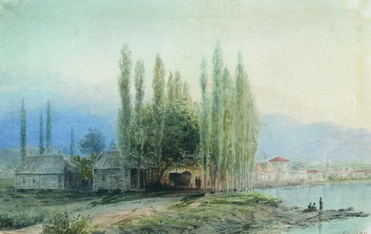 Лев Лагорио. Сухум-Кале. 1873