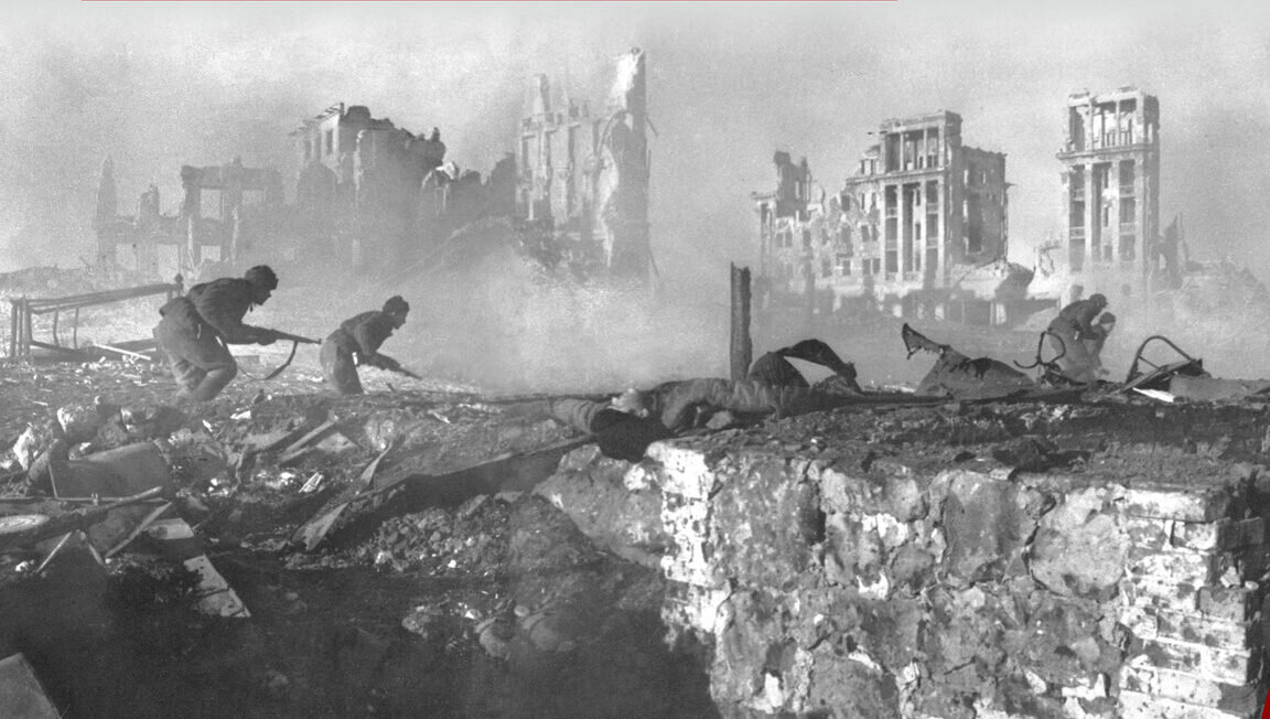 Сталинградская битва, архивная фотография, 1942