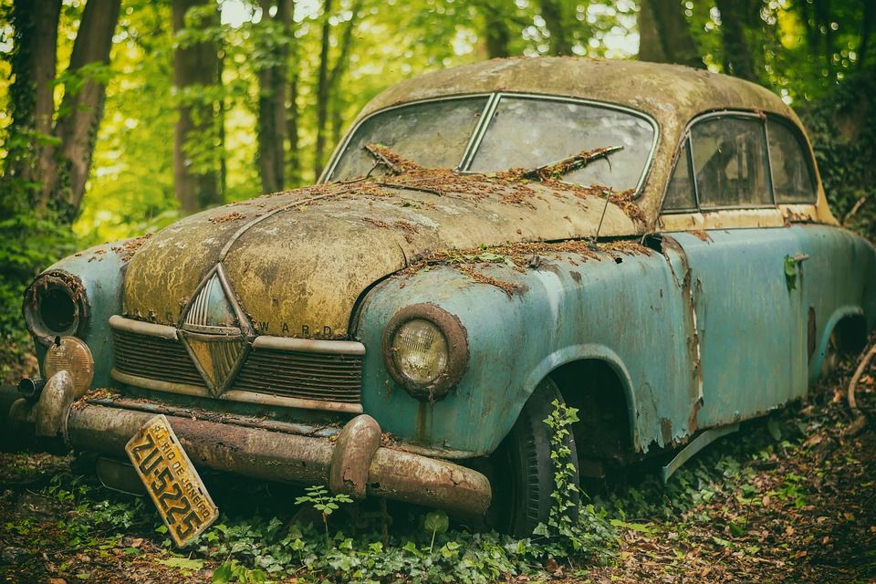 авто, pkw, свалка