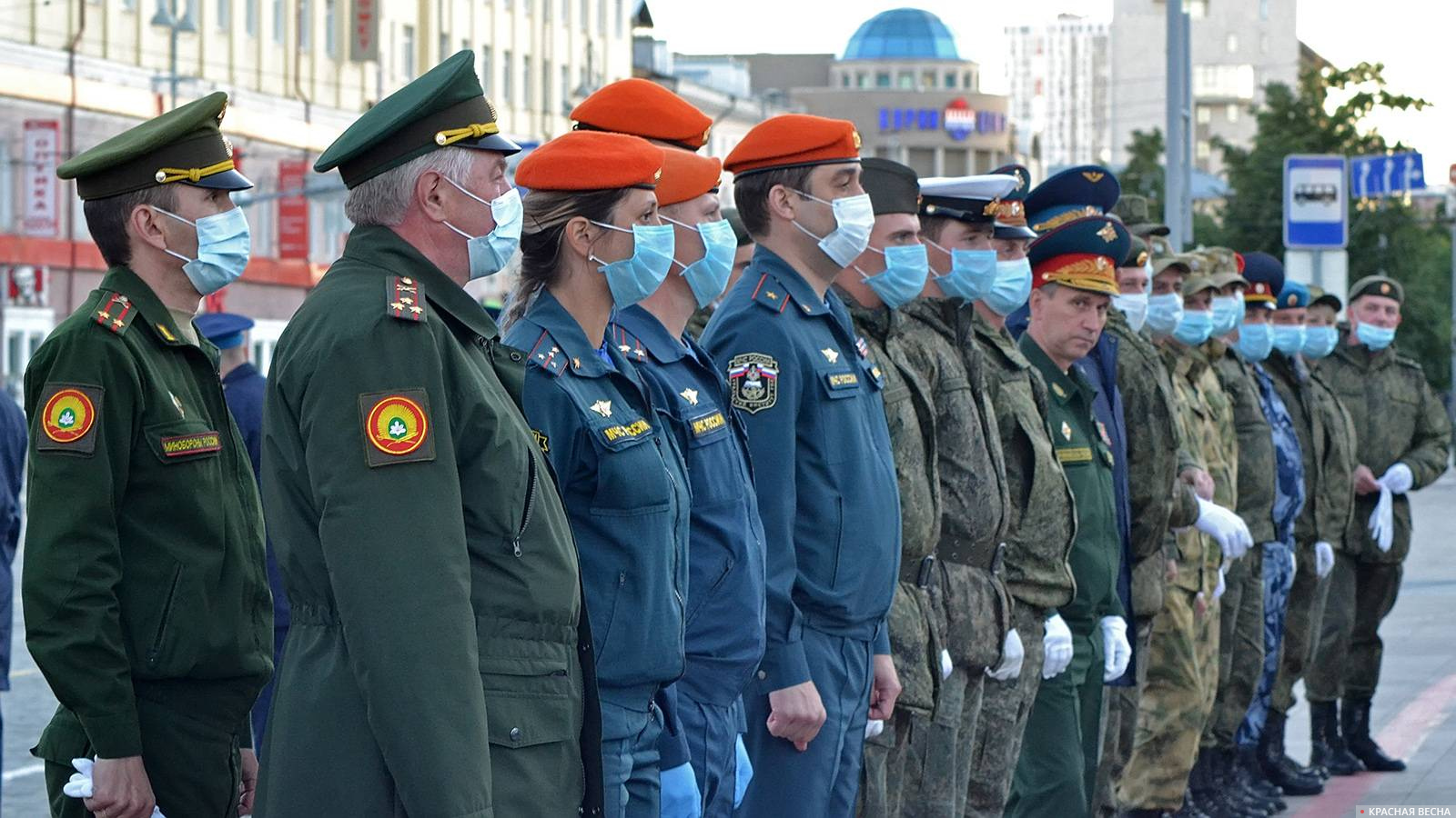 Репетиция парада Победы в Екатеринбурге