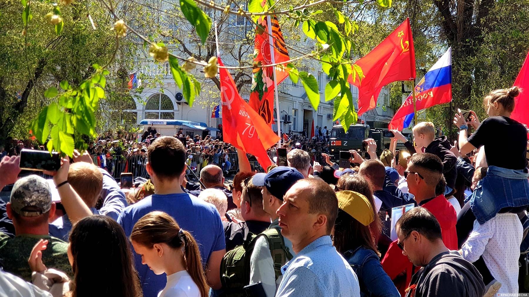 Парад Победы в Севастополе 