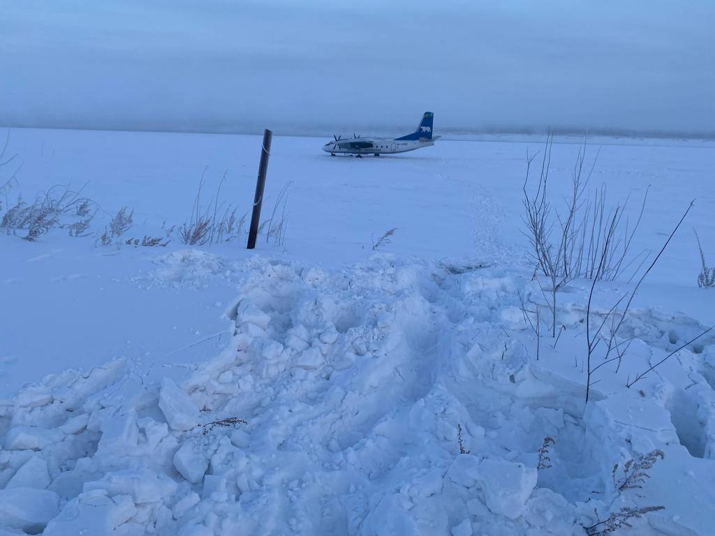 Аварийная посадка АН-24