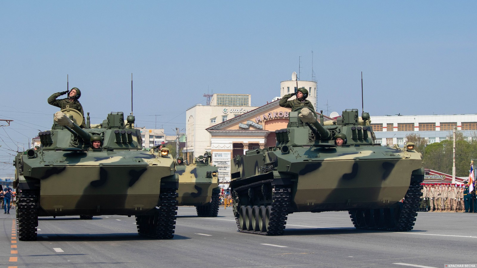 Парад Победы. Омск. 09.05.2021