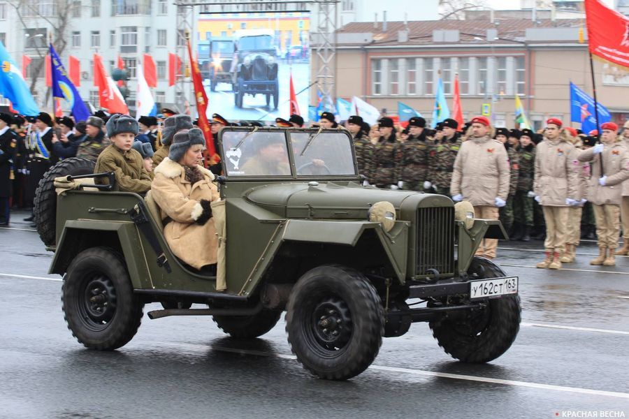 Парад памяти в Самаре. 2019 год