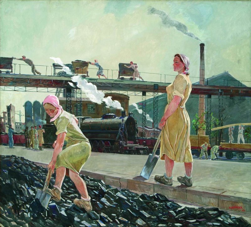 А. А. Дейнека. Донбасс. 1947