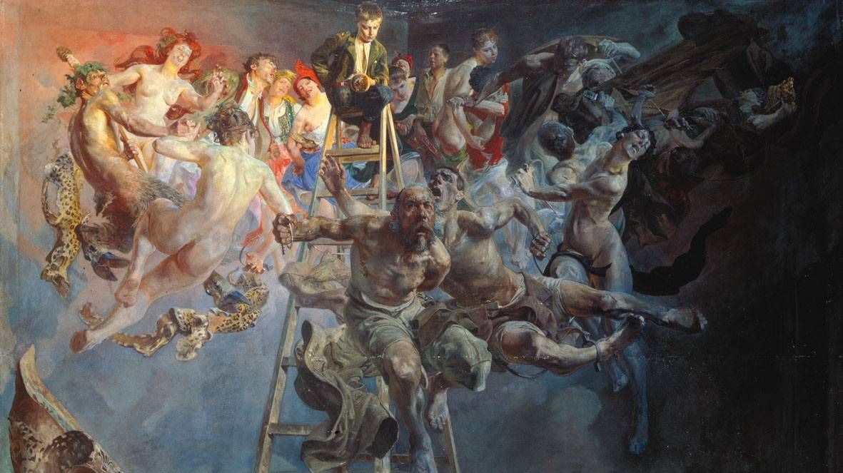 Яцек Мальчевский. Порочный круг. (фрагмент) 1895–1897 гг.