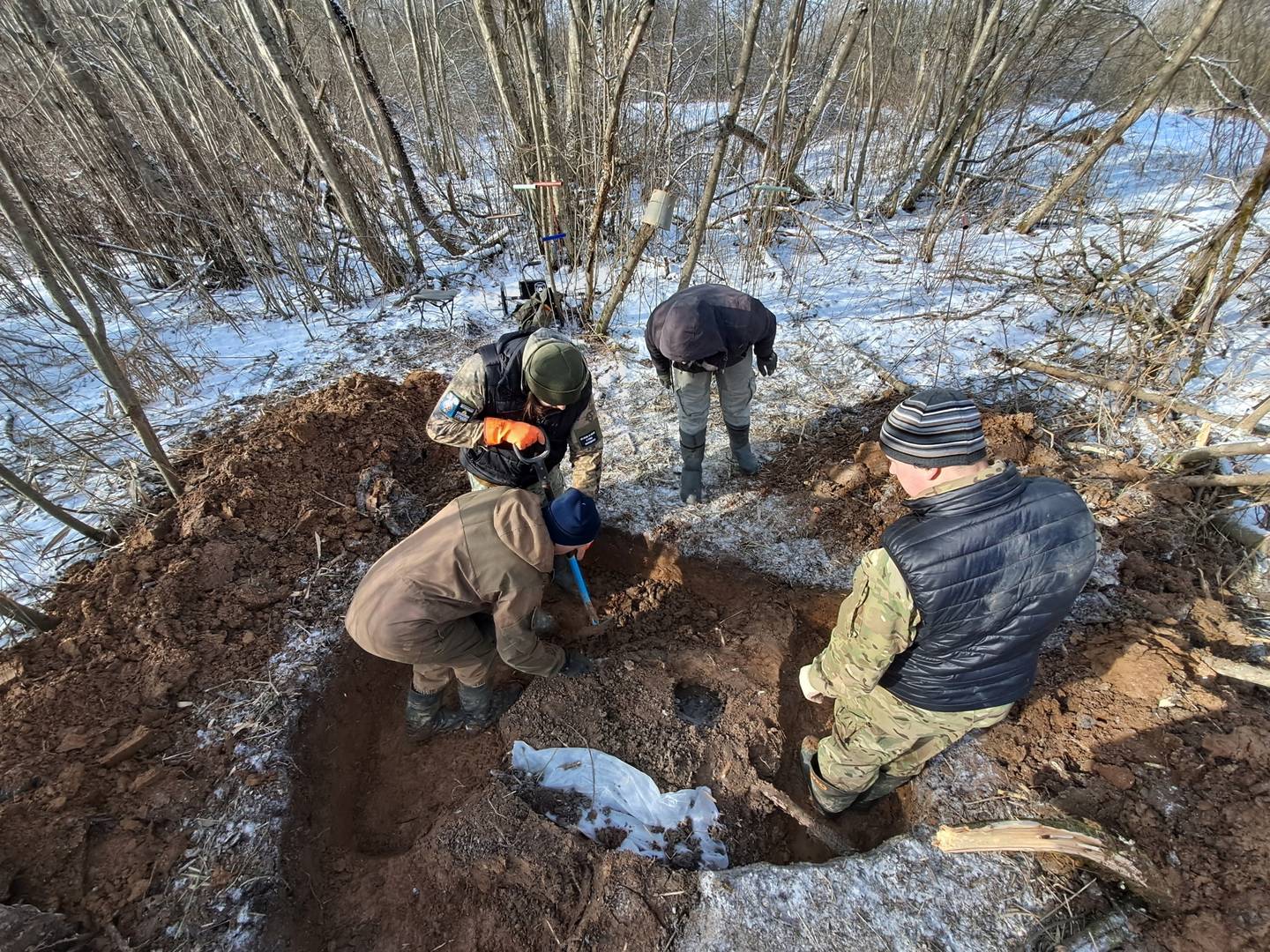 Раскоп. Зубцовская экспедиция. Поисковый отряд «Витязь»