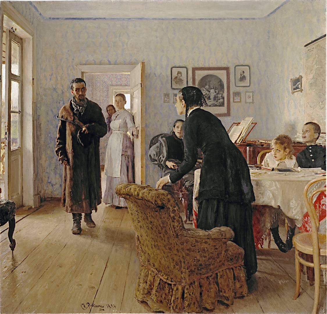 Илья Репин. Не ждали. 1884-1888