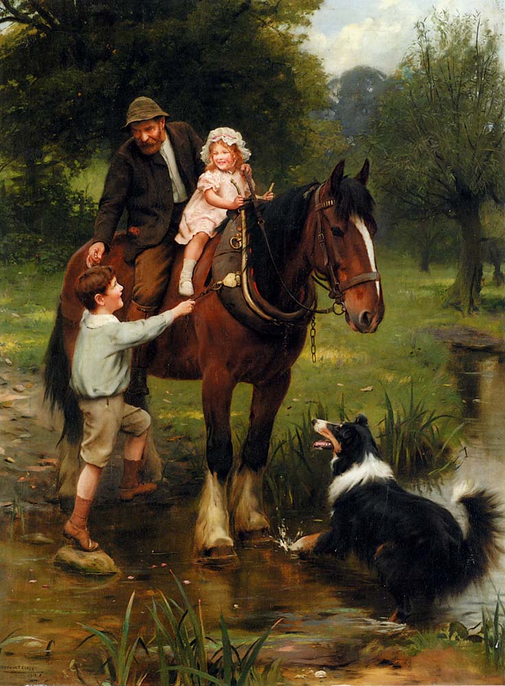 Arthur John Elsley. A Helping Hand