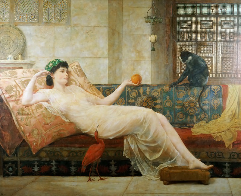 Фредерик Гудолл. Мечты о рае. 1889