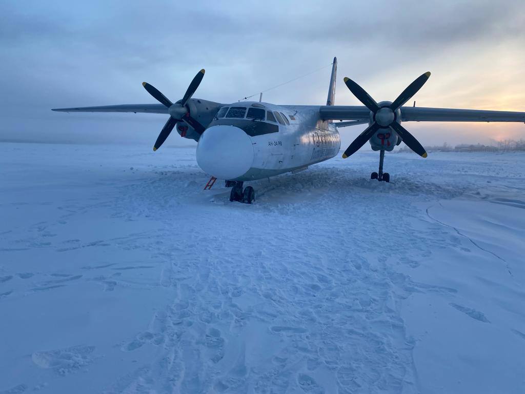 Аварийная посадка Ан-24