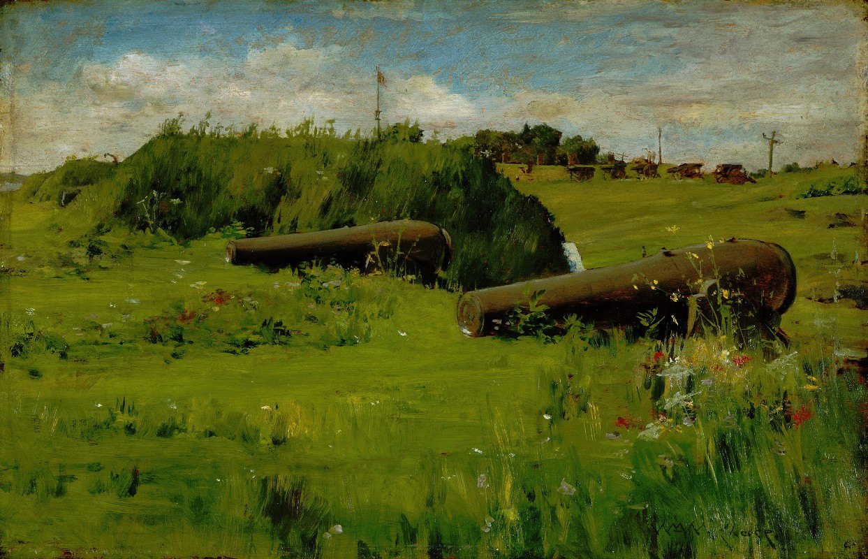 Уильям Меррит Чейз. Мир, форт Гамильтон. 1888