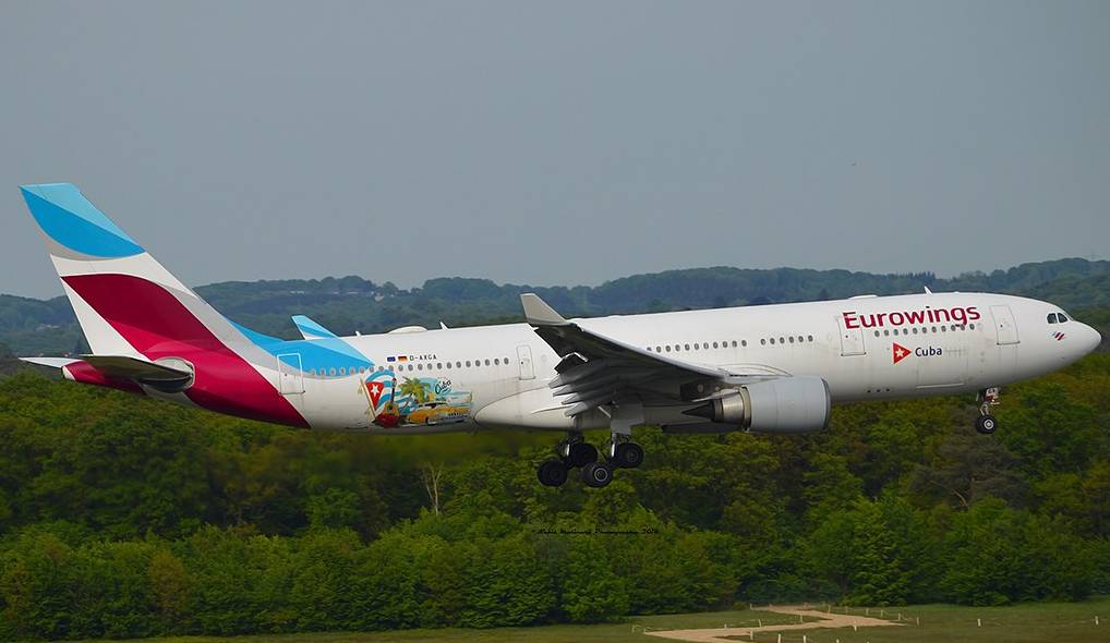 Eurowings D-AXGA Airbus A330-203