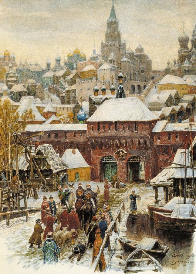 Аполлинарий Васнецов. Москва. 1902