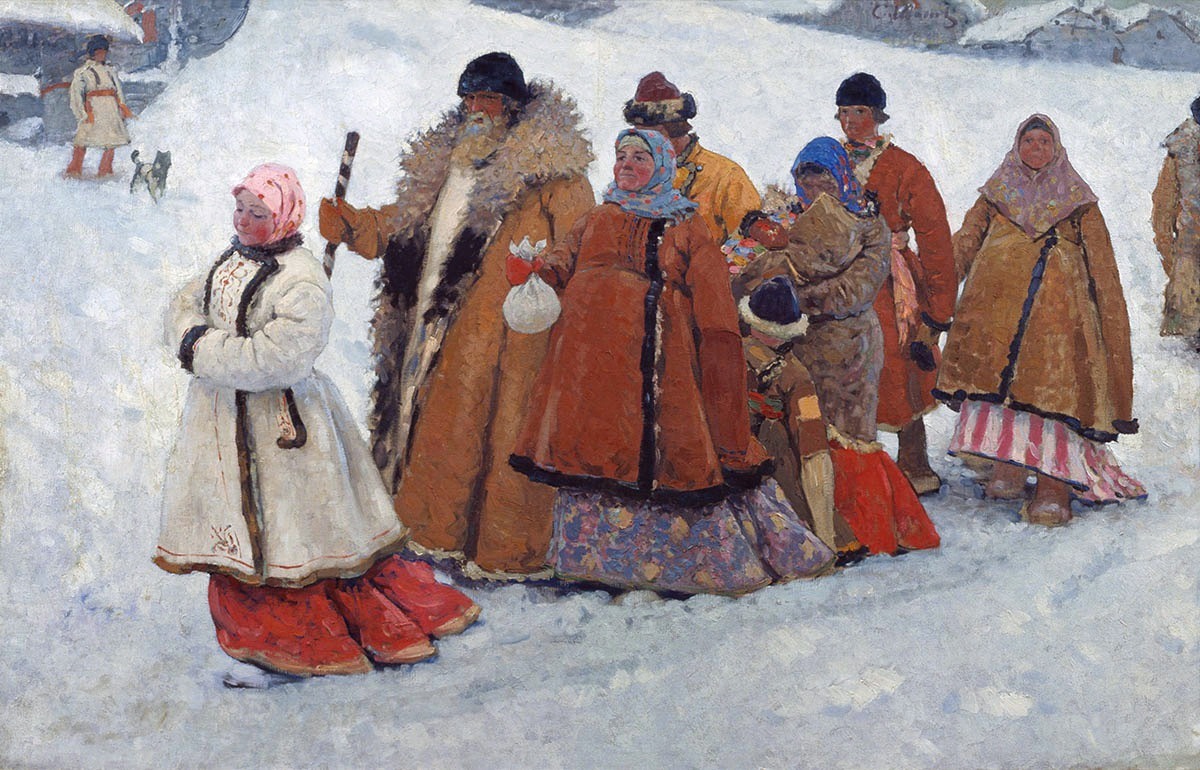 Сергей Иванов. Семья. 1907