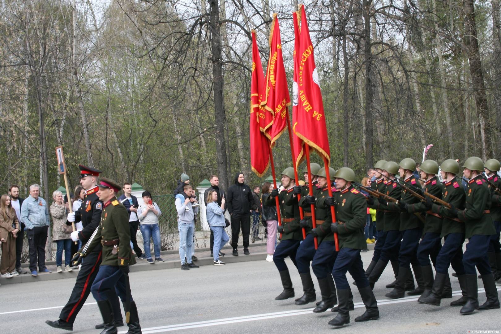 Томск. Парад Победы. Пехота