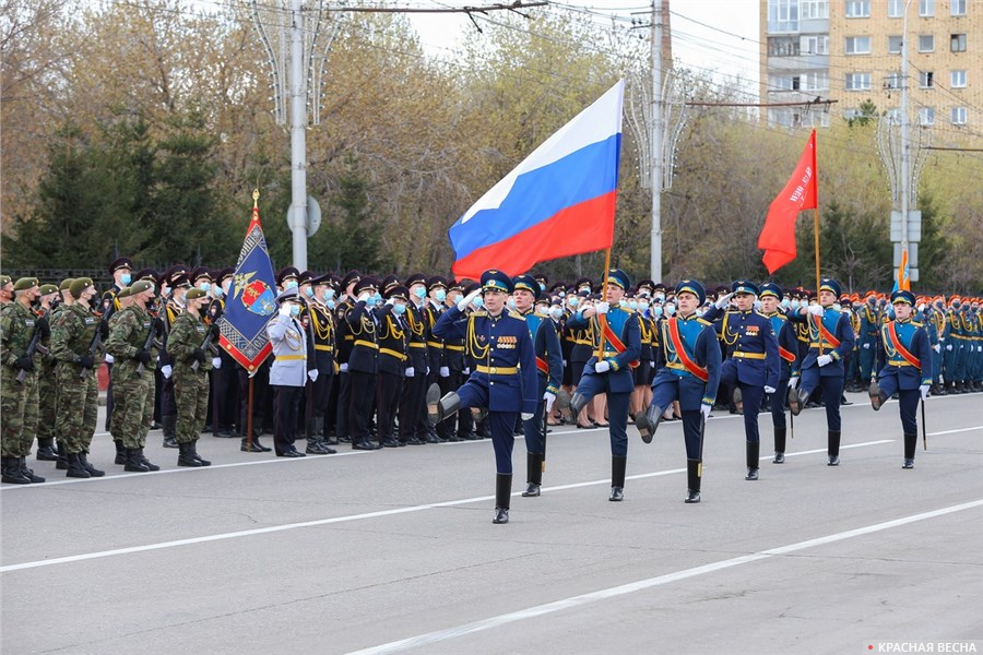 Парад в Красноярске