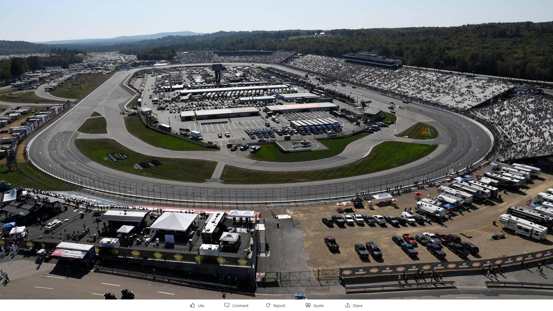 Гоночная трасса New Hampshire Motor Speedway