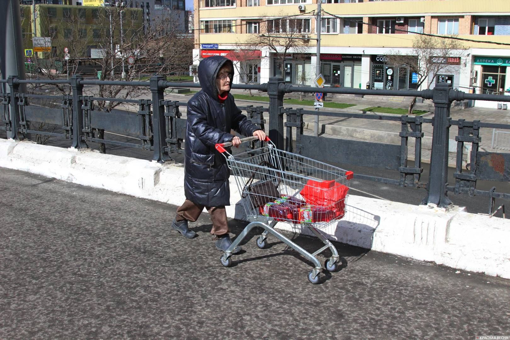 Москва. На Тверском путепроводе