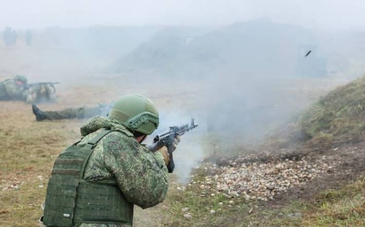 Боевая подготовка на полигоне