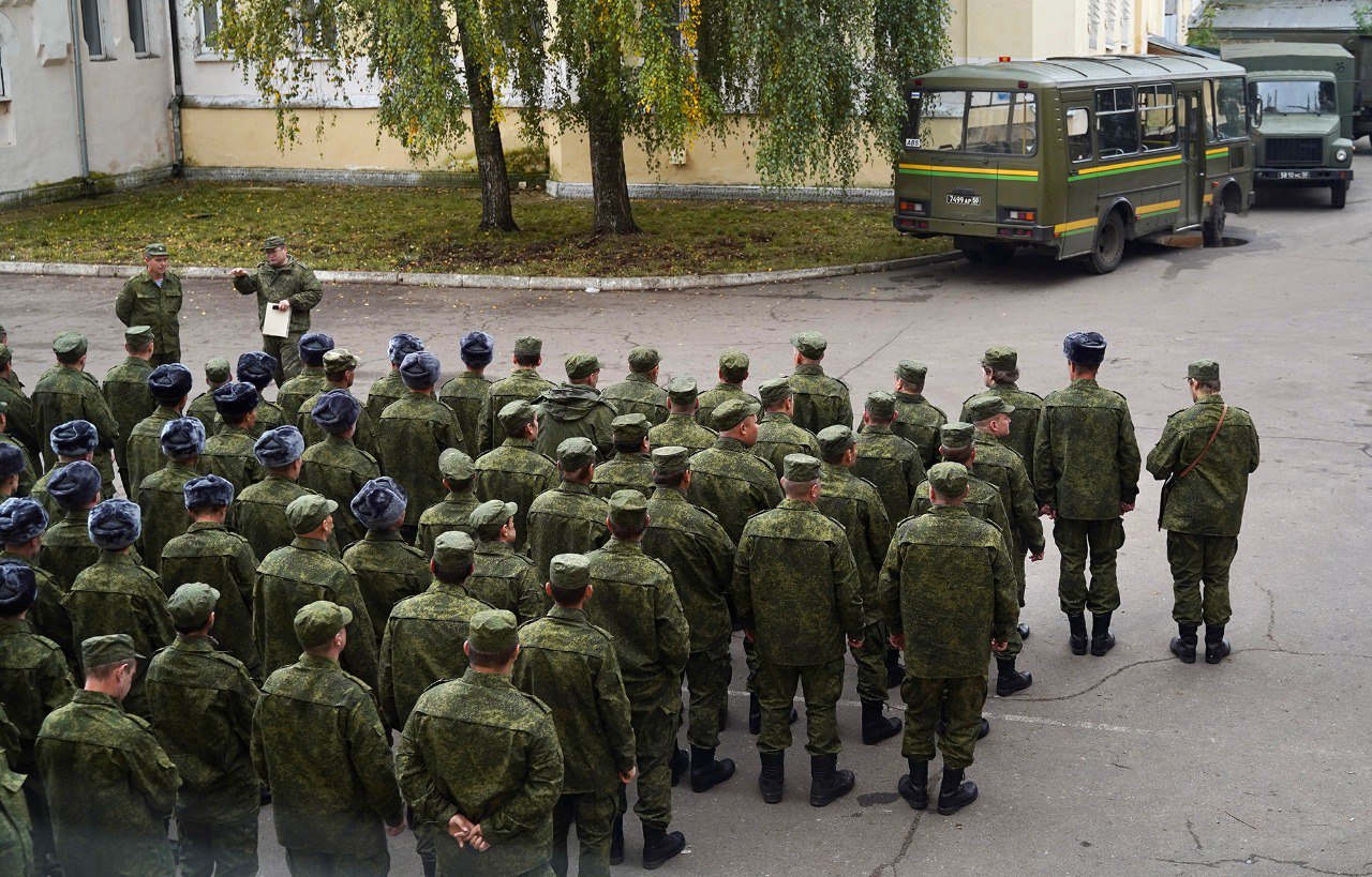 Мобилизованные граждане в Тверской области