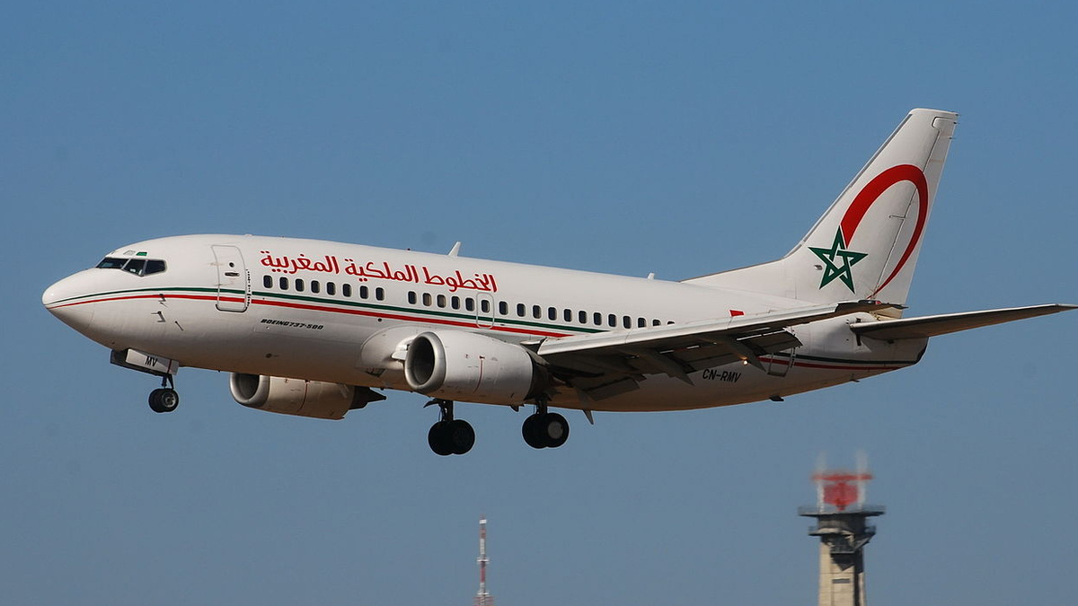 Самолет Royal Air Maroc