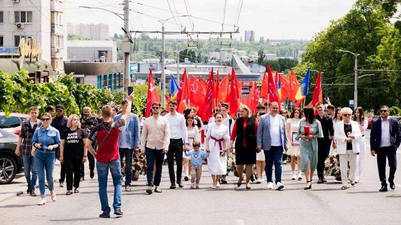 Празднование Дня Победы в Кишинёве