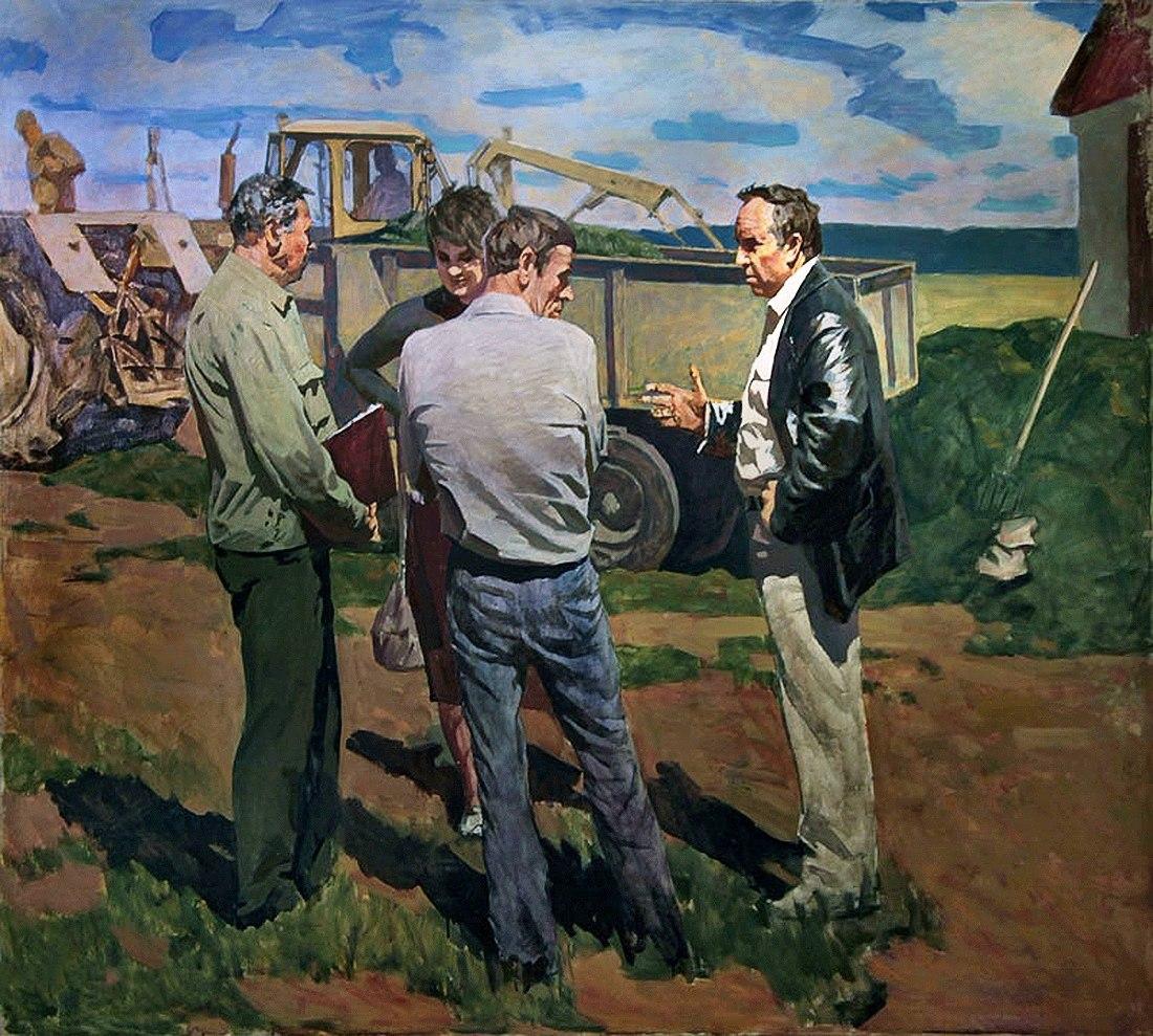 Мефодий Захаревич. Мужской разговор. 1960