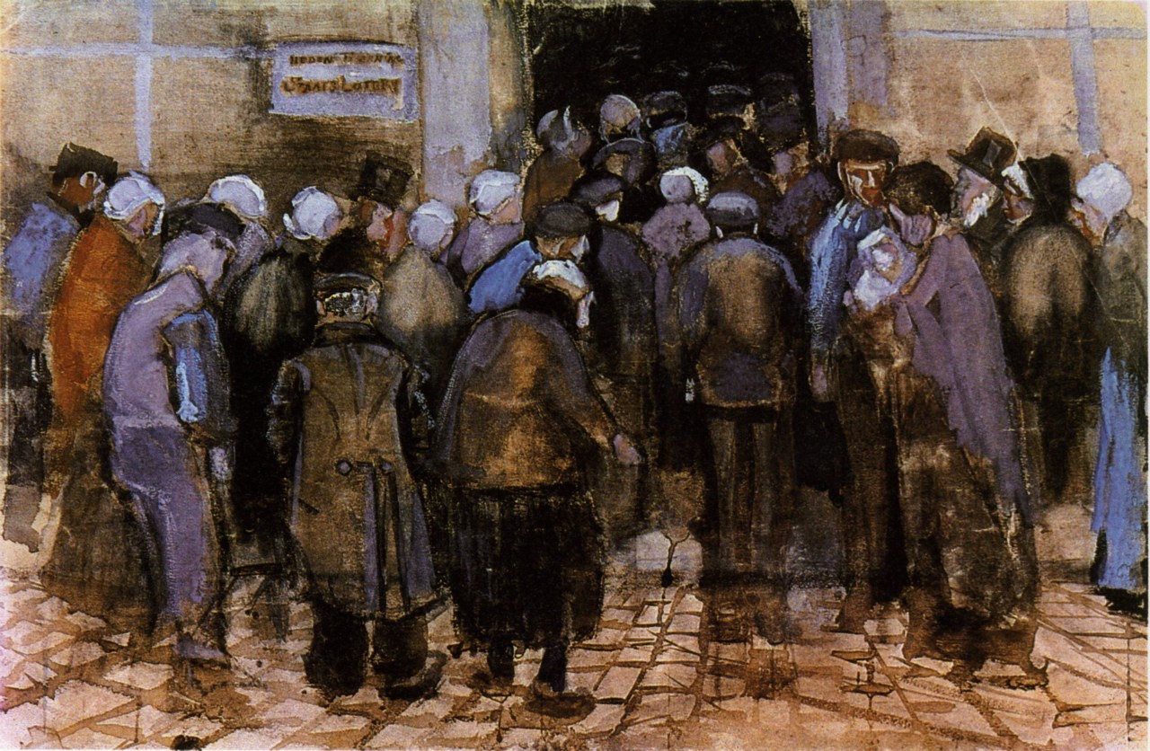 Винсент ван Гог. Бедные и деньги. 1882