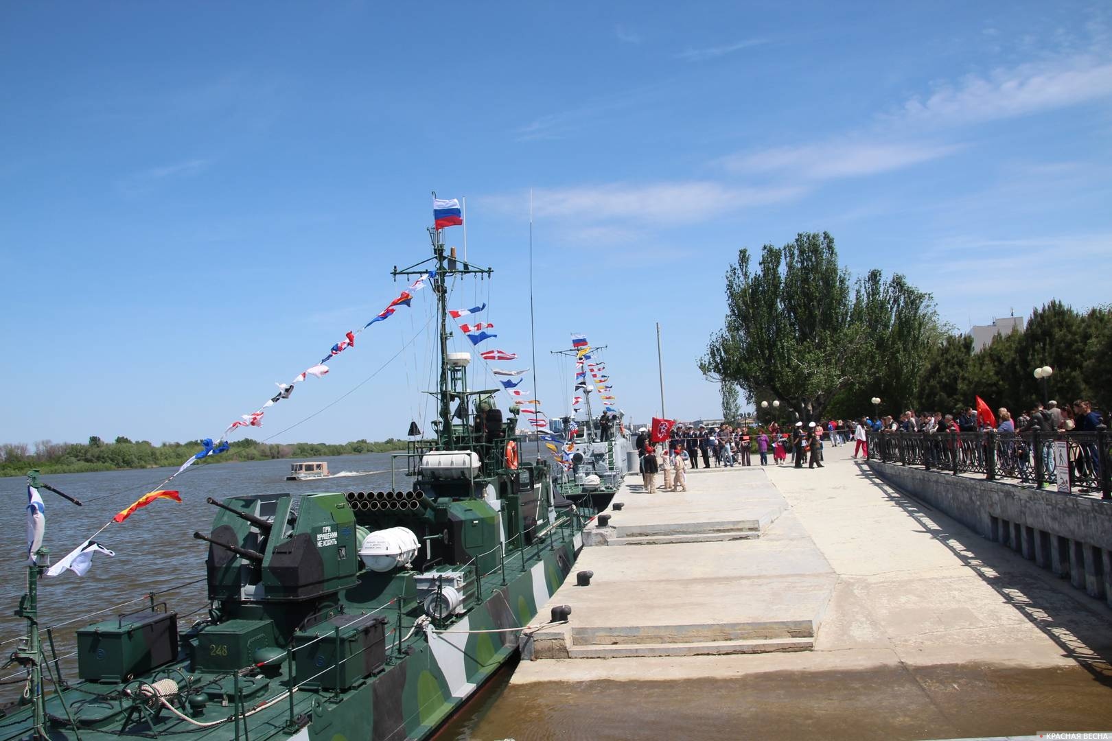 День Победы в Астрахани