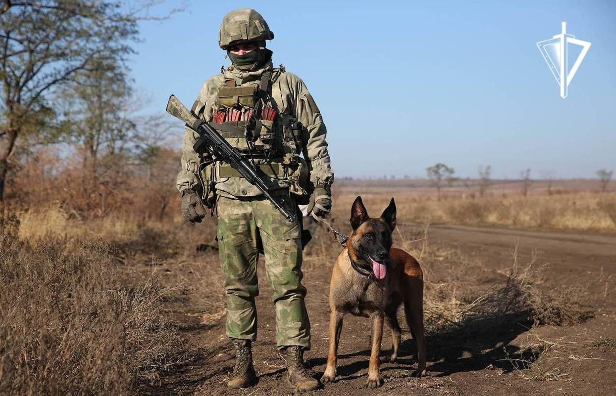 Боец спецподразделения Росгвардии в зоне СВО