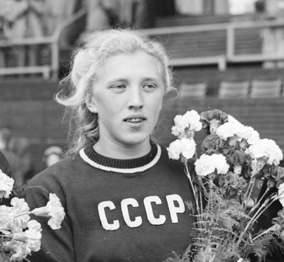 Галина Зыбина на Олимпийских играх 1952