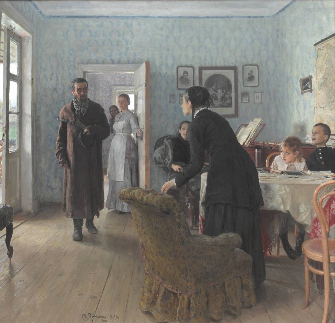 Илья Репин. Не ждали. 1888